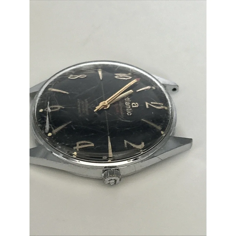1960's Vintage Atlantic Worldmaster Original Watch Manual No Band